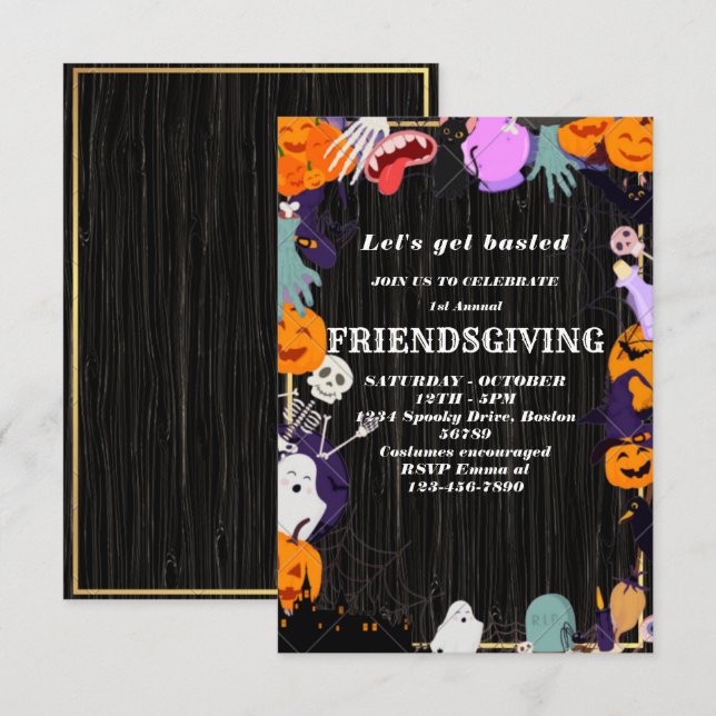 Vamos Torrado | Convite para apresentação de propo (Frente/Verso)