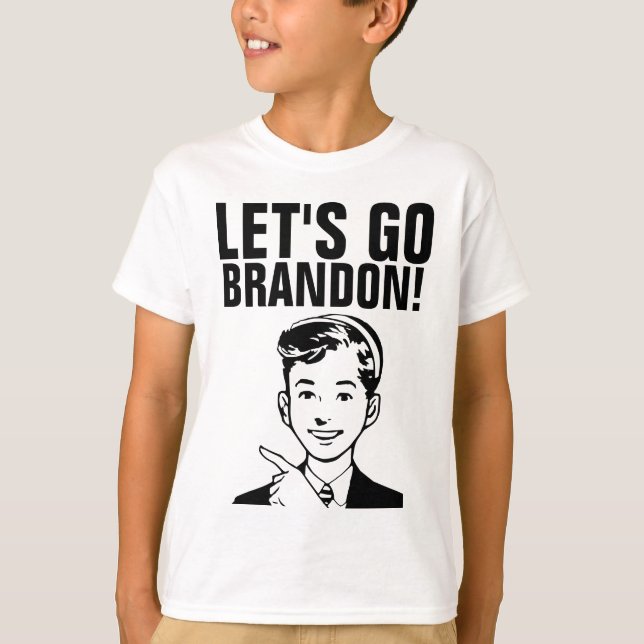 VAMOS VÁ BRANDON! BOYS T-Shirts (Frente)