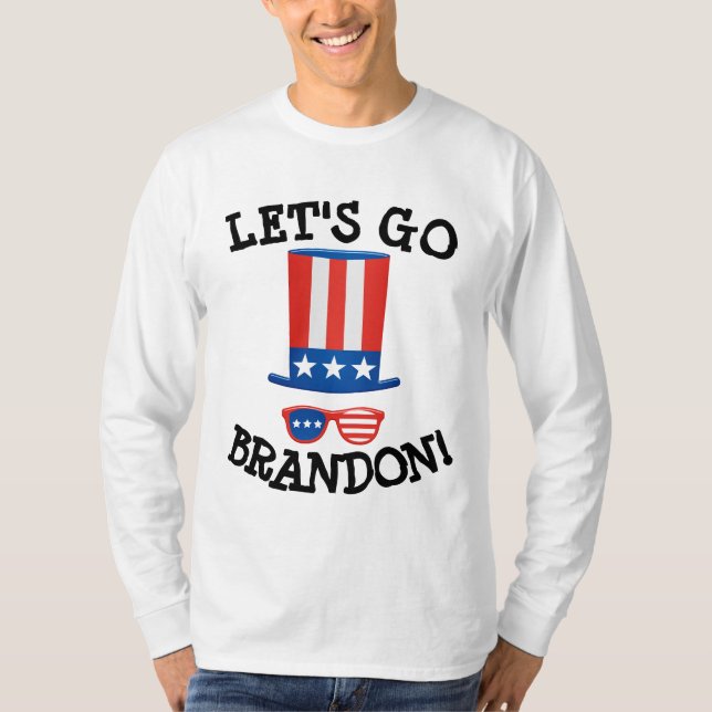 VAMOS VÁ BRANDON! Camisetas T-SHIRTS (Frente)