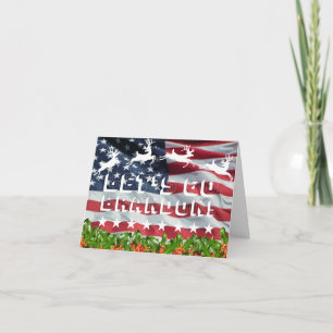 VAMOS VÁ BRANDON! [Fonte 4] Cartão de Natal