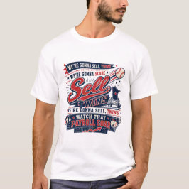 Vamos Vender Camiseta de Fã de Beisebol de Minneso