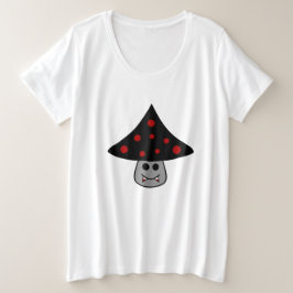 Vampiro de cogumelo mais camisa do tamanho T
