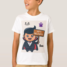 Vampiro de menino bonito - Camisa perfeita para o