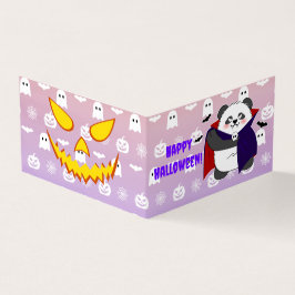 Vampiro do Bebê Cute do Halloween Panda Dracula