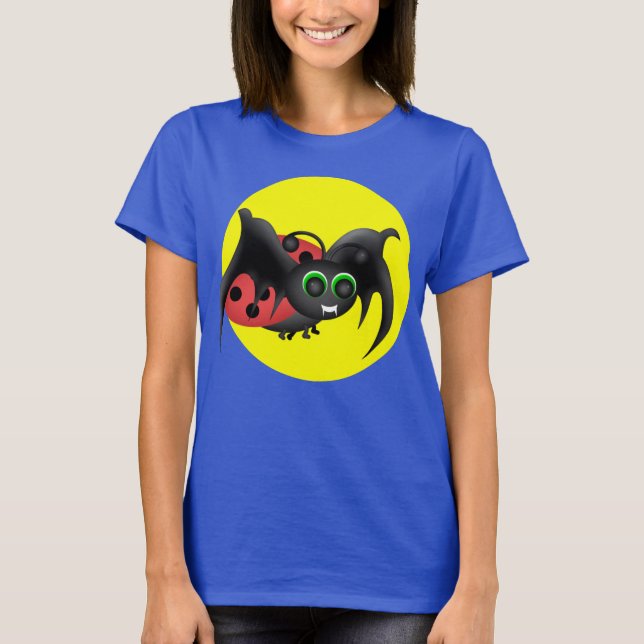 Vampiro Ladybug Bat T-Shirt (Frente)