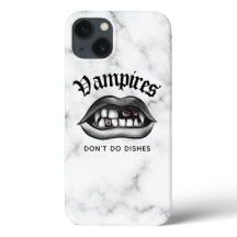 Vampiros não lavam pratos com Gótico engraçado