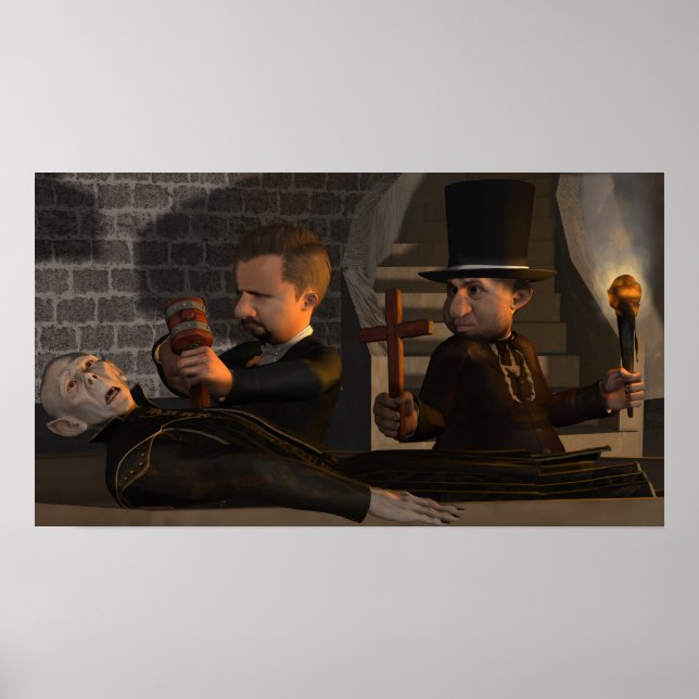 Vampiros - Pequeno Poster (Frente)