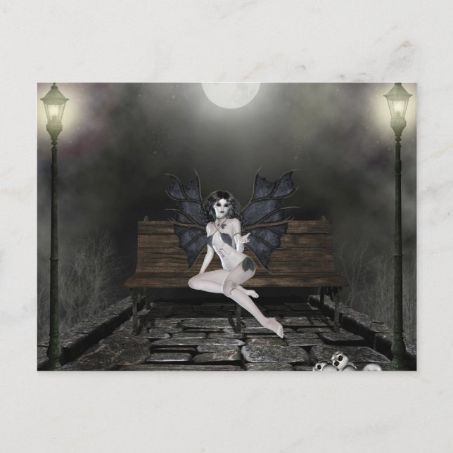 Vampress Esperando na lista - Cartões postais (Frente)