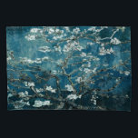 Van Gogh Almond Blossoms Dark Teal<br><div class="desc">Artista: Vincent Van Gogh Título: Almond Blossoms mudou de cor</div>
