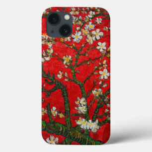 Van Gogh Almond Blossoms Red