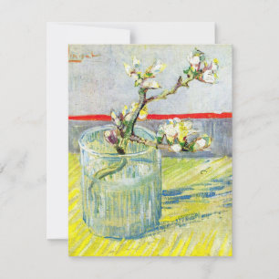 Van Gogh Blossoming Almond Branch em um Vidro