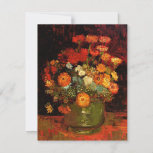 Van Gogh - Boliche com Zinnias