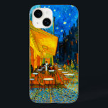 Van Gogh Café Terrace à Noite<br><div class="desc">capas de iphone com a pintura a óleo de Vincent van Gogh Café Terrace na Noite (1888). Estrelas amarelas pintam o céu azul noturno acima de um café ao ar livre na França. Um presente maravilhoso para fãs do Impressionismo Poste e da arte holandesa.</div>