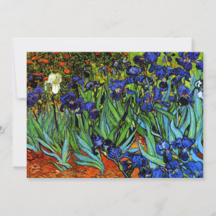Van Gogh - Cartão Saudável Irises
