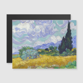 Van Gogh - Cartões Magnéticos Cypress Campo De Tri
