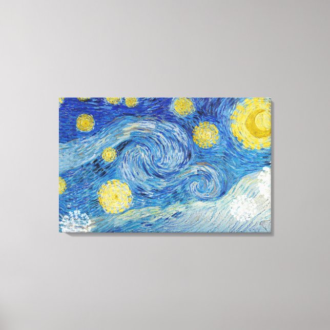 Van Gogh é a Canvas da Noite Estrelada (Frente)