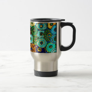 Van Gogh floresce a caneca de viagem