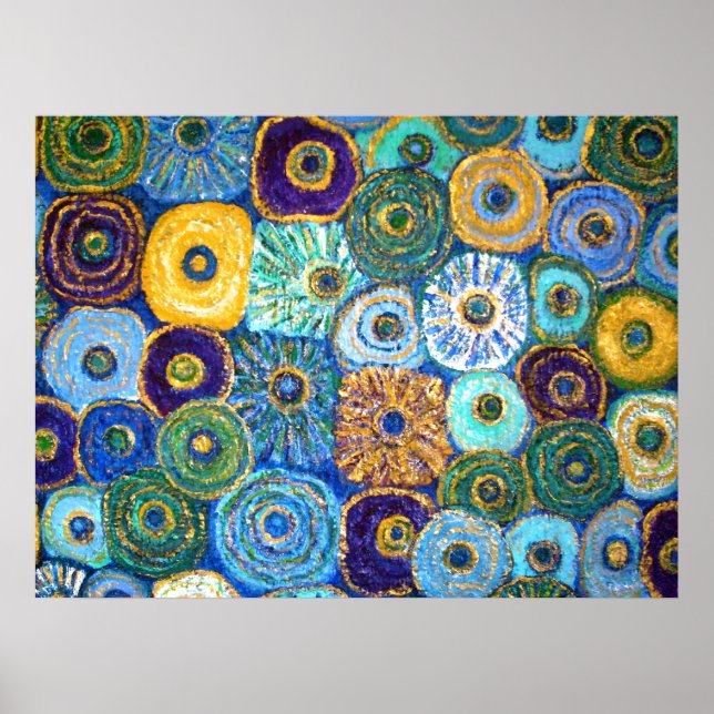 VAN GOGH FLOWERS Poster (Frente)