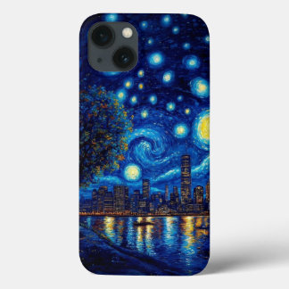 Van Gogh Inspired: Starry Night Ocean Edition