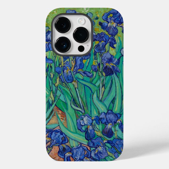 Van Gogh Irises (Verso)