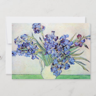 Van Gogh Irises Convite Para Casamento