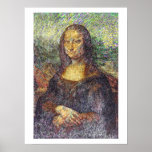 Van Gogh Mona Lisa Art Impressão<br><div class="desc">Se Vincent van Gogh tivesse pintado Mona,  ela poderia ter se parecido com isso. Mona Lisa Merch Original.</div>
