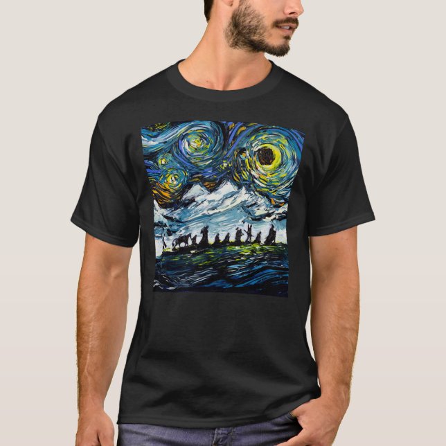 van Gogh Never Met The Fellowship  Classic T-Shirt (Frente)