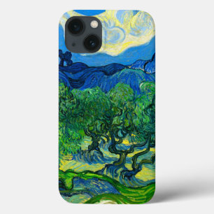 Van Gogh Olive Trees em Paisagem Montanhosa