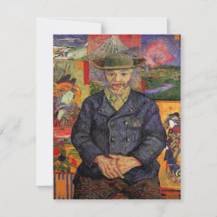 Van Gogh, Retrato de Père Tanguy, Arte Vintage