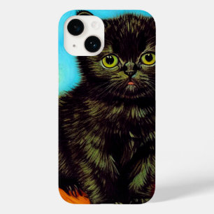 Van Gogh Style Pouting Kitten