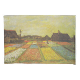 Van Gogh Tulip Fields Double Sided Travesseiro Cas