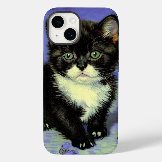 Van Gogh Tuxedo Kitten (Verso)