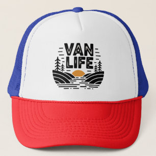 Van Life Retro Sunset Outdoor Nature Boné Sunset
