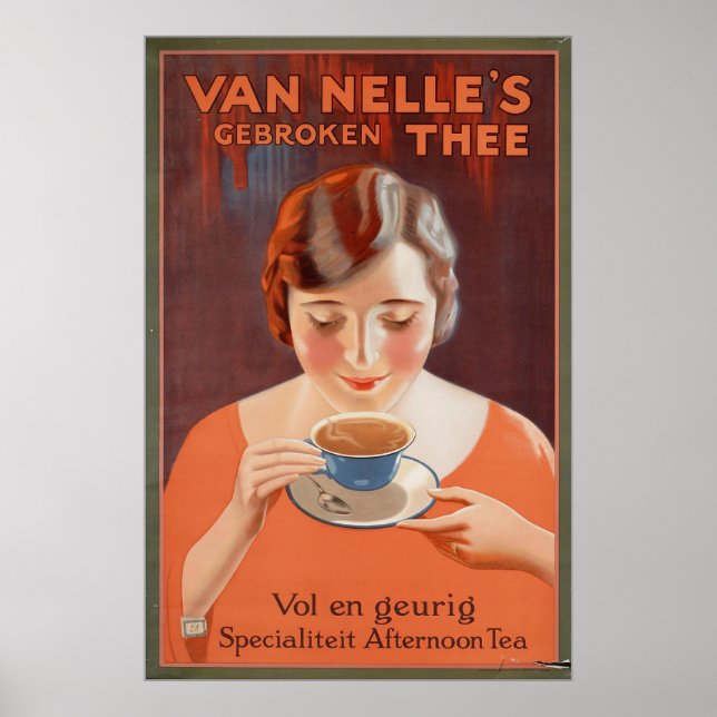 Van Nelle's Gebreak The Vintage Art Poster (Frente)