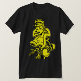 Vana DeVinyl™/PVC e T-Shirt com pele divertida