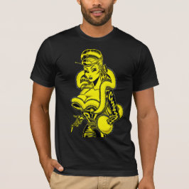 Vana DeVinyl™/PVC e T-Shirt com pele divertida