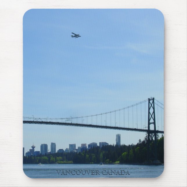 Vancouver Canada Souvenir Mouse Pad Vancouver Gift (Frente)