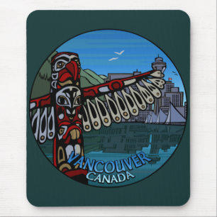 Vancouver Canada Souvenir Mousepad Vancouver Gifes