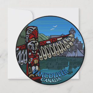 Vancouver Convites RSVP de Vancouver Personalizado