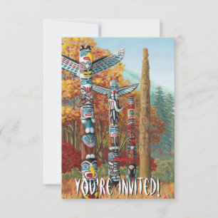 Vancouver Convites RSVP de Vancouver Personalizado