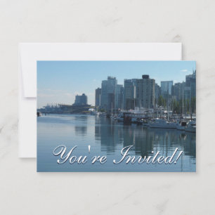 Vancouver Convites RSVP de Vancouver Personalizado
