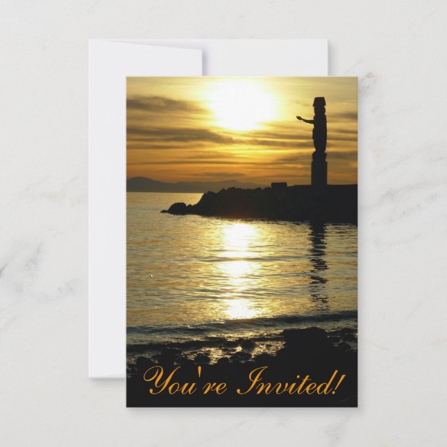 Vancouver Convites RSVP de Vancouver Personalizado (Frente)