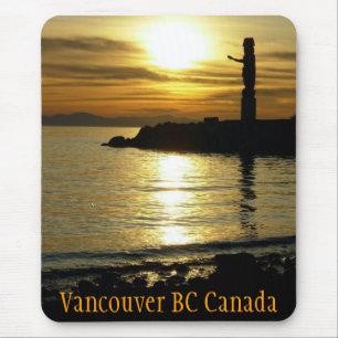 Vancouver Mousepad Souvenir Vancouver Sunset Gifes