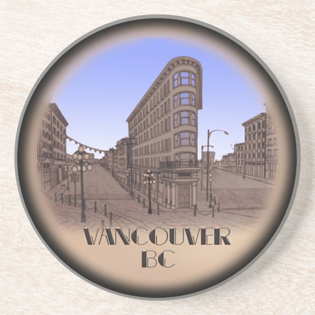 Vancouver Souvenir Porta copos Totem Pole Landmark (Frente)
