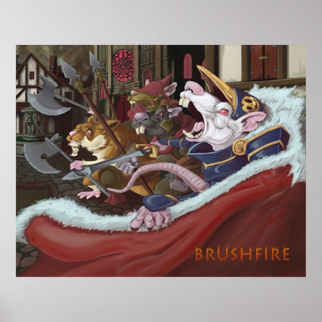 Vandalands Warband Poster (Frente)