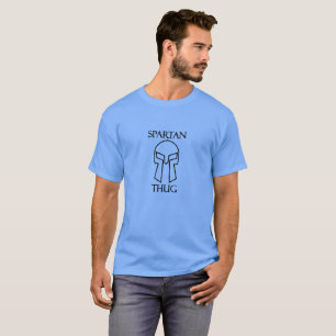 Vândalo espartano - o t-shirt escuro básico dos