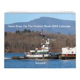 Vane Bros. Tugs No Calendário Do Rio Hudson De 202