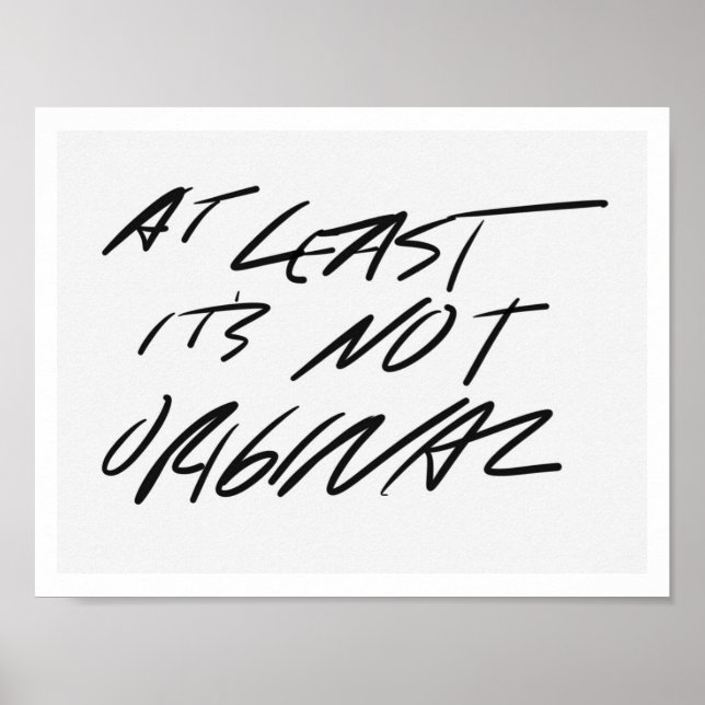 Vanessa Place 11" x Poster de 8,5" (Frente)