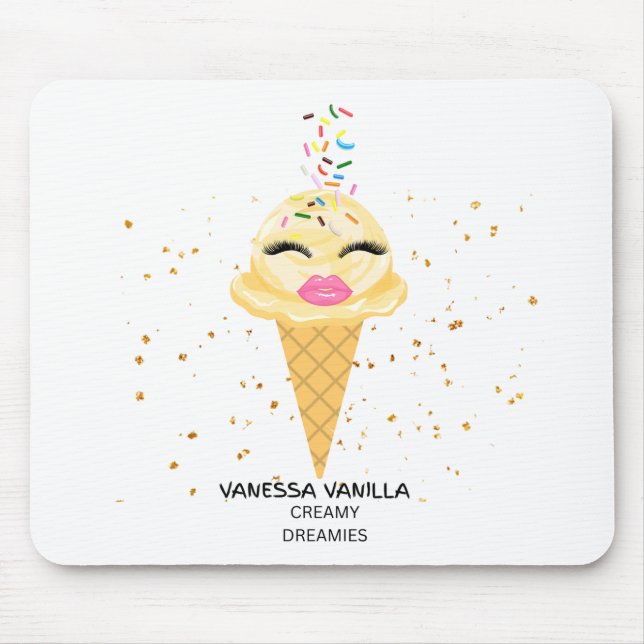 Vanessa Vanilla Creamy Dreamies Mouse Pad (Frente)