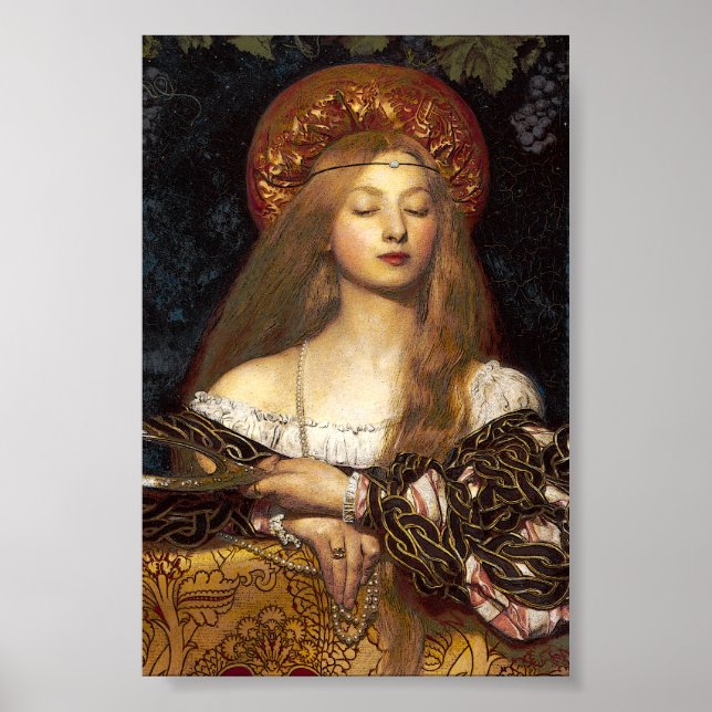 Vanity Pre-Raphaelite poster (Frente)
